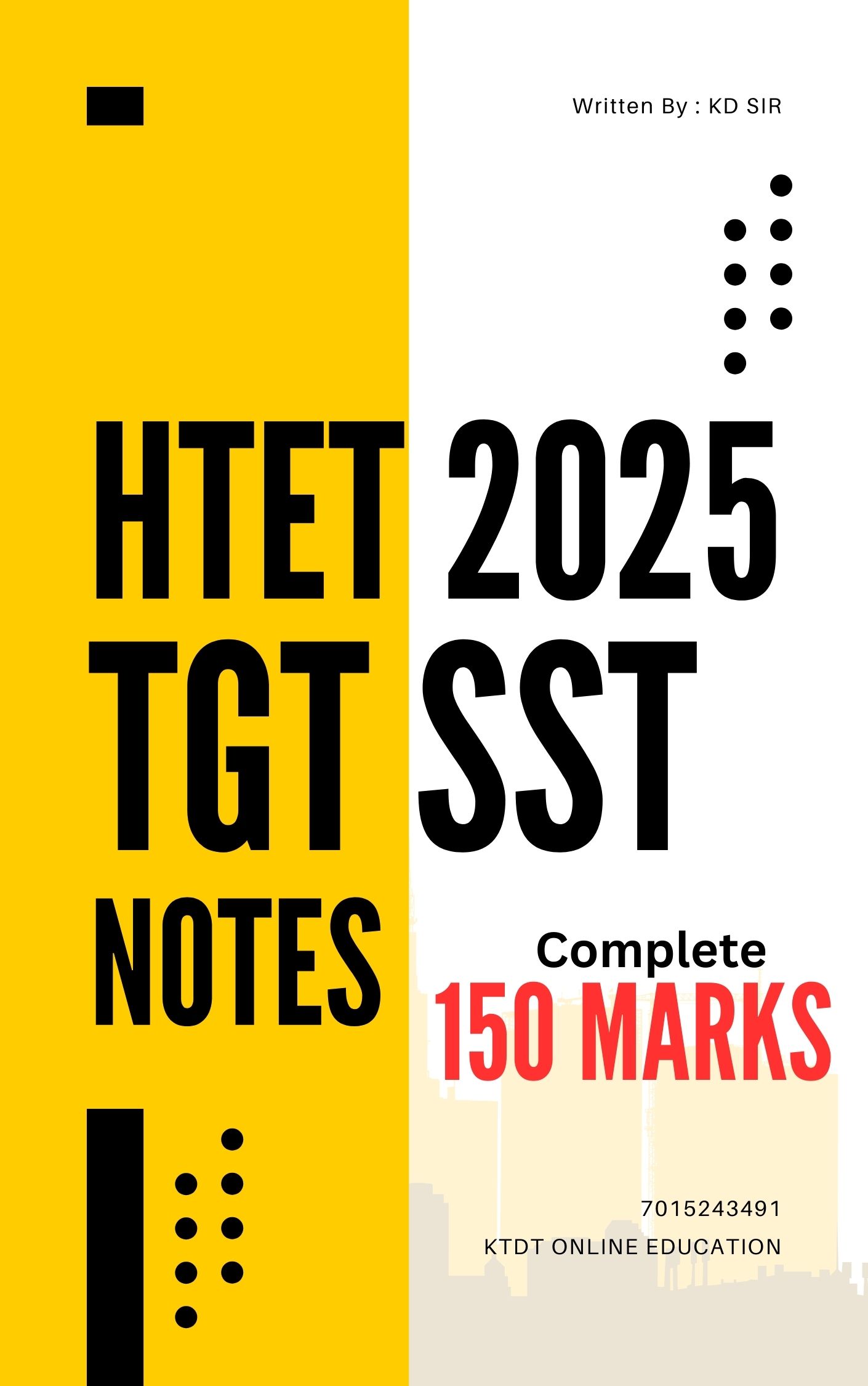 HTET TGT SST Complete 150 marks notes
